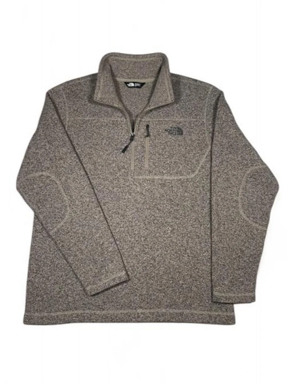 NWOT! The North Face Gordon Lyons Quarter Zip Brown Sweater Men’s Size L Q-Zip